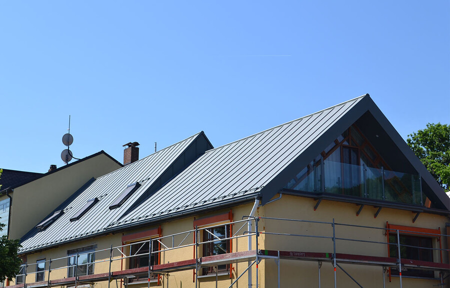 Spenglerarbeiten für ein Wohn- und Gewerbehaus Bad Kissingen
